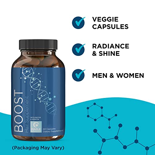 Vitamini s biotinom i šamponom za stanjivanje kose-šampon bez sulfata za volumen s esencijalnim uljima čajevca i ružmarina za njegu