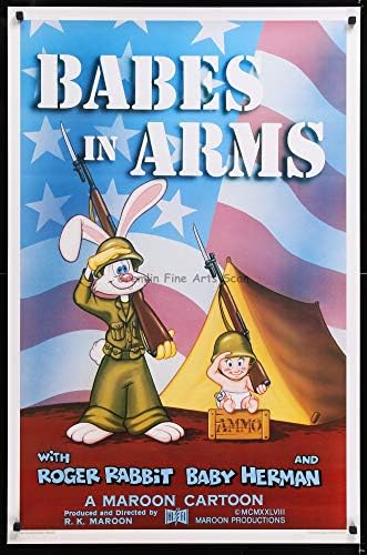 Roger Rabbit i Baby Herman u Babes in Arms Original izdaju kazališni filmski plakat