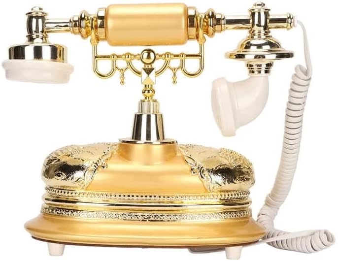ZSEDP ANTIQUE TELEFON LISKENE PELEFONE VINTAGE Klasični keramički dom Telefon Antique Home Office LCD zaslon ID pozivatelja