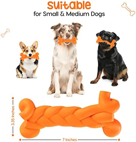 Dog Chew igračka izdržljiva Ekoferna kosti kosti zube zube zube čišćenje psa otporna
