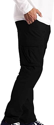 Sportske teretne hlače 91 za muškarce, rastezljive radne široke hlače, sportske hlače s ravnim nogavicama, hlače za ribolov, planinarenje