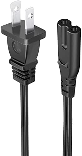3-inčni Premium S 2-pinskim izmjenjivim izmjeničnim kabelom za napajanje kompatibilnim s priključnom stanicom za punjenje kontrolera