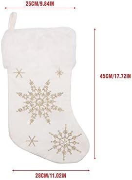 U blizini poklon čarape Personalizirane kamine čarape plišani božićni ukrasi za dom i pribor za zabavu za djecu Home za odmor Link