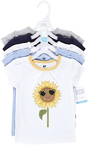 Hudson Baby Unisex majice s kratkim rukavima za bebe, divlje cvijeće, 2 mališana