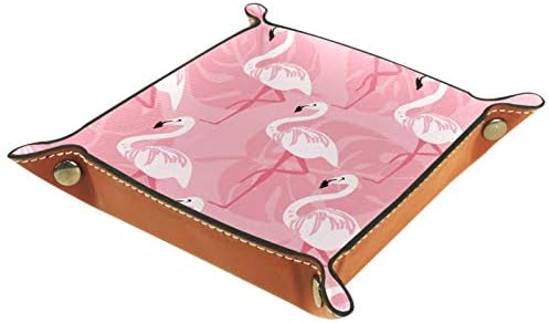 Lyetny Tropical Flamingo uzorak ružičasta Organizatorska kutija za skladištenje kreveta kadij kadij radna računala Promijeni ključ