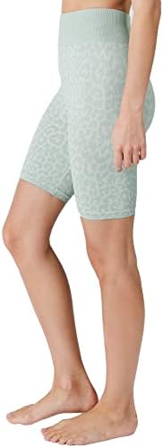 Nikibiki žene bešavne leopard biciklističke kratke hlače, napravljene u SAD -u, jedna veličina