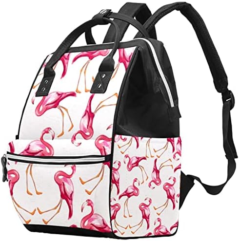 Flamingoes pelena s vrećicom ruksak bebe pelene pelene vrećice za presvlačenje multi funkcije velikog kapaciteta