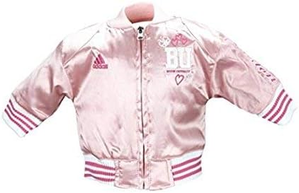 Adidas NCAA djevojčice dojenčad i mališani ružičasta jakna sa satenom, ekipama