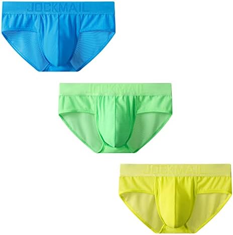 Jockmail 3pcs/pakiranje muških kratkih kratkih kratkih rublja donje rublje udobnost donjeg rublja za muškarce Underpants