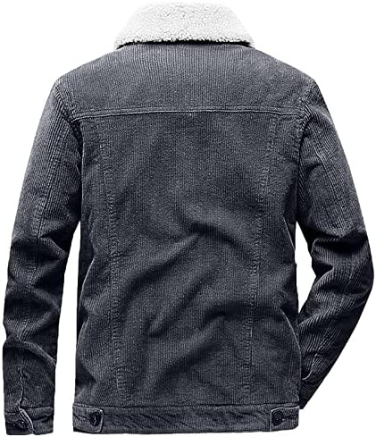 ADSSDQ modna jakna s dugim rukavima Muškarci padaju Rad solidne boje udobnost jakni s gumbima ugrađenim corduroy6