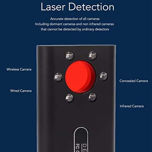 DC5V 1A Detektor kamere T1 Skriveni detektor uređaja 6 Razina podešavanja kamera LED GPS GPS Locator za hotel, spavaću sobu, kupaonicu