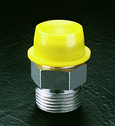 Caplugs 99394899 Plastična konična poklopac i utikač sa širokom gustom prirubnom WW-502, PE-LD, CAP OD 3.710 Utikač ID 3.922, Žuta