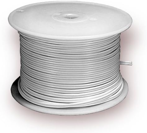 National Artcraft 18 AWG bijela električna kabel u velikoj mjeri na 250 stopala