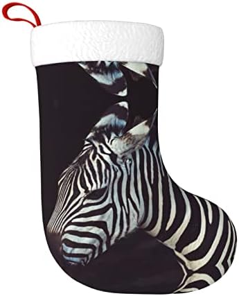 PSVOD životinja zebra Nova Godina Božić ukrasne čarape viseće božićne čarape