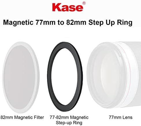 KASE Magnetic 67-82 mm 67 mm do 82 mm filter za pojačavanje filtra za magnetske filtre Wolverine