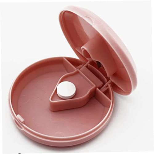 Healeved 1PC viagra tupi razdjelnik Lid Medicina razdjelnik Slicer tablete razdjelnik razdjelnik kutija za pohranu razdvajanja ružičasta