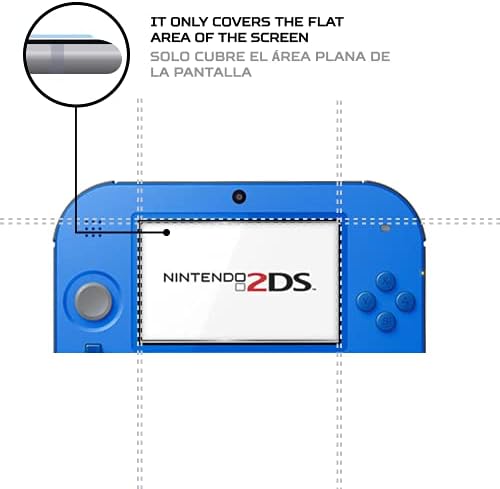 Zaštitnik zaslona Antishock protiv razbijanja anti-ogrebotina kompatibilan s Nintendo 2ds