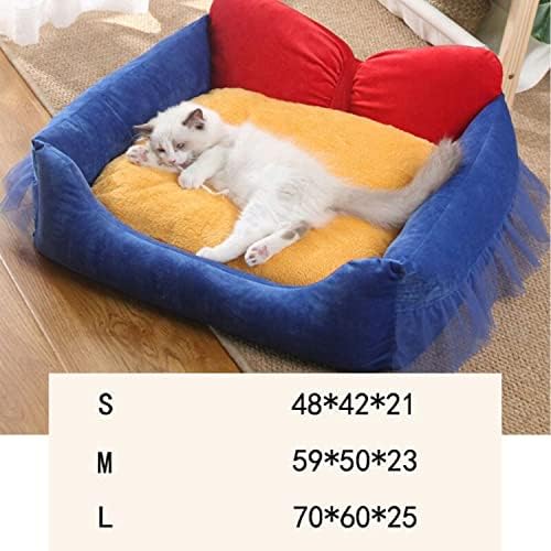 Samozagrijavajući krevet za mačke za kućne ljubimce kauč na razvlačenje uklonjivi jastuk za male srednje velike pse krevet za mačke