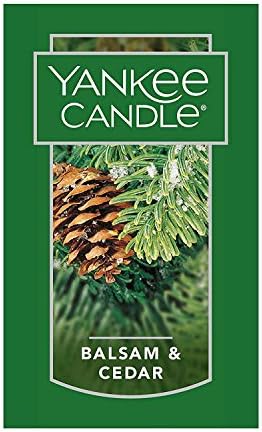 Yankee Candle Balsam & Cedar 22 oz. Velika staklenska svijeća