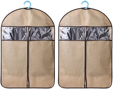 Sjajilo za usne za usne 2pcs visokokvalitetna navlaka za odjeću torbica za odijelo organizator torba za pohranu zaštitnik odjeće reljefne