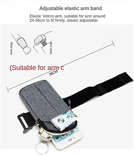 WERFDS 6.5 '' Vodootporna sportska torba za sportsku vrpcu koja trči vanjski jogging teretana opsega mozga za mobilnu torbu kućište