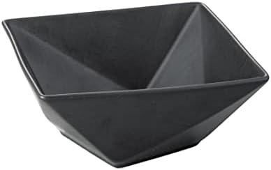 Yamashita Craft 766201211 kvadratna zdjela, origami papir, crni, 5,9 inča, kvadratni lonac, cca. 5,6 x 2,5 inča