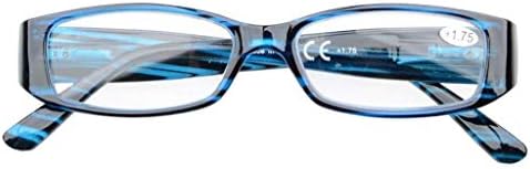 Eyekepper 6-Pack Spring Temple Readers uključuje naočale za čitanje računala naočale s prirodnim austrijskim kristalima za žene