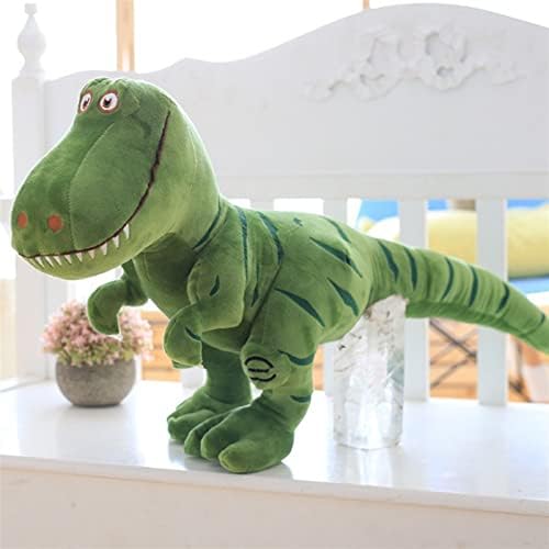 Ssxgslbh mekani lijepi dinosaur plišani igračke crtana crtana punjena dino igračka za djecu zagrljaj zagrljaj igračka za spavanje jastuk