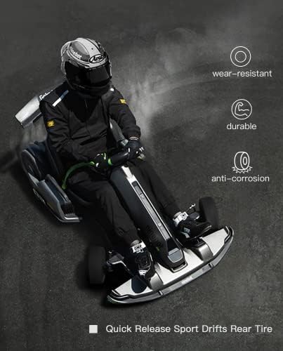 Stio Electric Gokart Pro i Gokart Bundle stražnji komplet guma kompatibilan s Ninebot by Segway Go Kart Pro, Gokart, S-Max Sports Drift