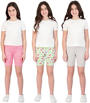 Star Ride 3-Pack Girls Atletic Shorts, Bicike Shorts, odjeća za vježbanje za djevojčice