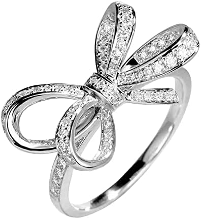 2023. Ženski puni dijamantni zaručnički prsten zaručnički prsten Nakit Nakit Duhovni prstenovi za žene