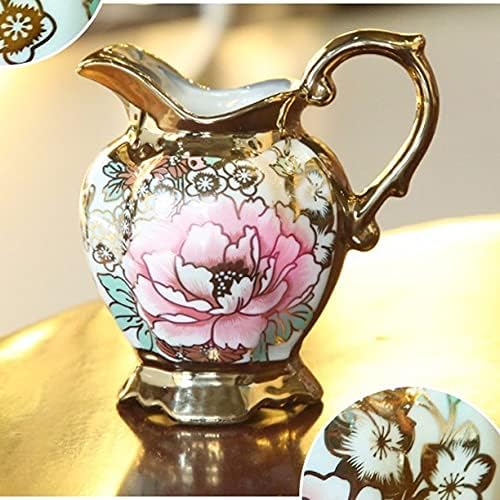 Cujux šalice za kavu Postavite keramičke krigle porculanske pločice žlice lončane zdjele sa šećerom popodnevni čaj za čaj