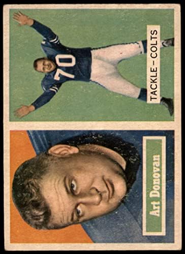 1957. Topps 65 Art Donovan Baltimore Colts VG/EX Colts Boston College/Notre Dame