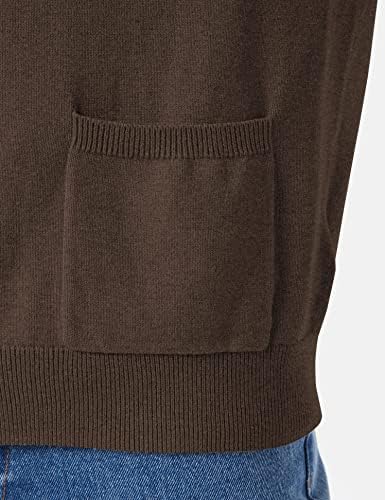Essentials muški pamučni kardigan džemper