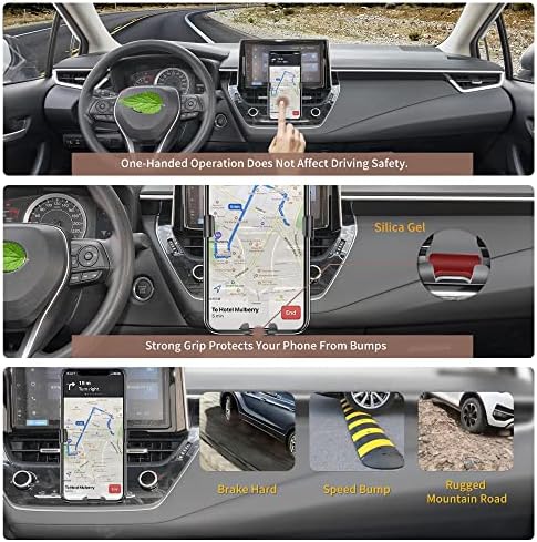 CLEC držač telefona prikladan za Toyota Corolla 2020-2022, podesivi ventilatni nadzorni držač za mobitel prikladan za nosač automobila