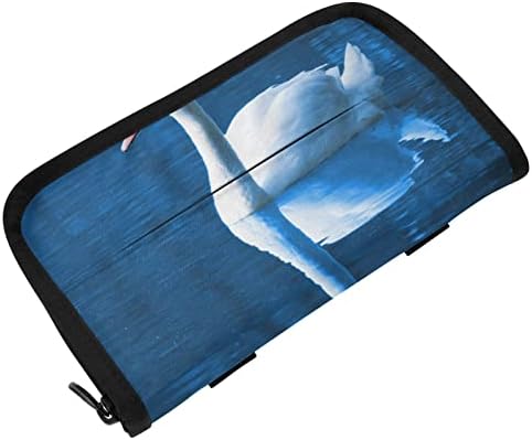 Držač automobila tkiva bijelo-swan-plave jezera za dozator tkiva, držač salveta za salveto sjedalo