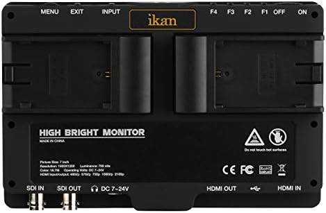 IKAN SAGA S7H High Bright Monitor Deluxe Kit za seriju Canon E6 Black