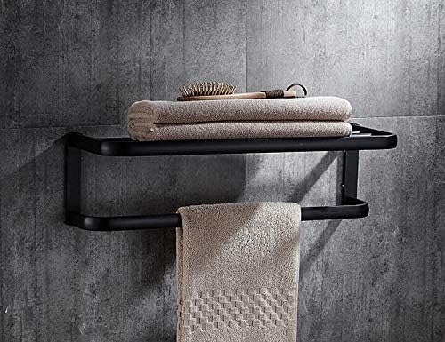 Stalak za ručnike za ručnike Aunevn napravljen od aluminijske legure 1 PC. Viseći stalak za ručnike