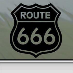 Rob Zombie - Route 666 - Vinil 5 visoki naljepnica za laptop Skateboard Naljepnice za prozore automobila