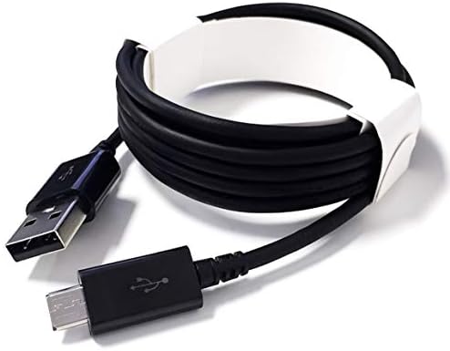 TrueProve 10ft dugačka premium crni USB kabel za punjenje Podaci za napajanje za Samsung Galaxy Tab E Nook 9.6 - Galaxy Tab S2 Nook