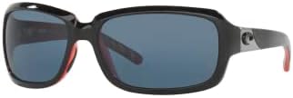 Costa del Mar Isabela 6S9043 Sunčane naočale za žene + paket s dizajnerskim iwear komplet za naočale