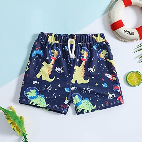 Kupaći kostimi s printom dinosaura iz crtića za dječake, Dječji kupaći kostim za dječake, Kratke hlače za plažu, kupaći kostimi za