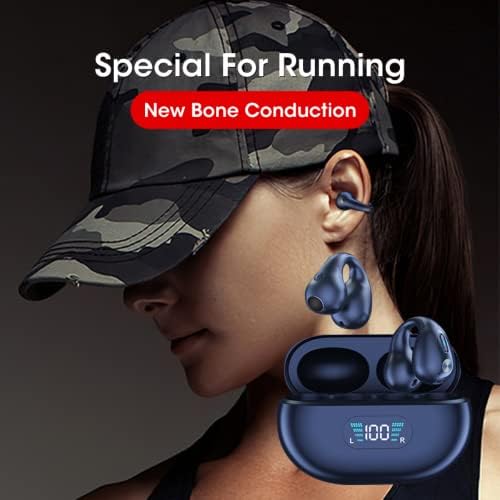 Zhiruist bežične ušice, novi bežični isječak u Earless TWS kostiju Sports Bluetooth slušalice u uhu