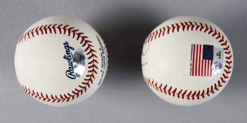 Joe Torre, Rudy Guiliani; Don Zimmer potpisao je bejzbols Yankees - Coa Steiner - Autografirani bejzbols