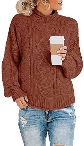 Trebin proljetni džemperi i vrhovi, seksi džemperi za žene džemper za žene dužine koljena ružičaste žene ležerne pletenice