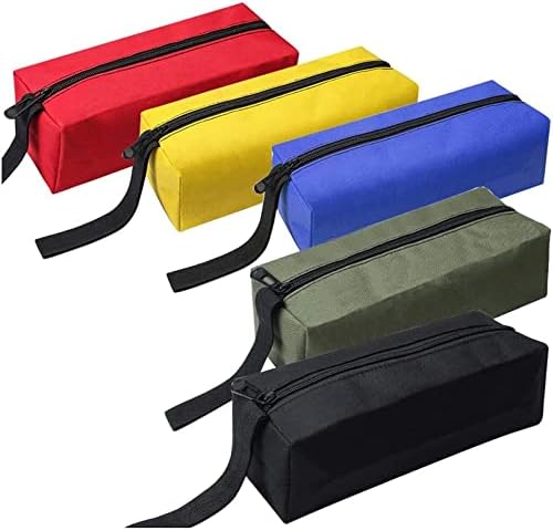 3/5 pakiranje malih vrećica organizatora alata Zipper platno torbica odvijača olovke za pohranu džepova