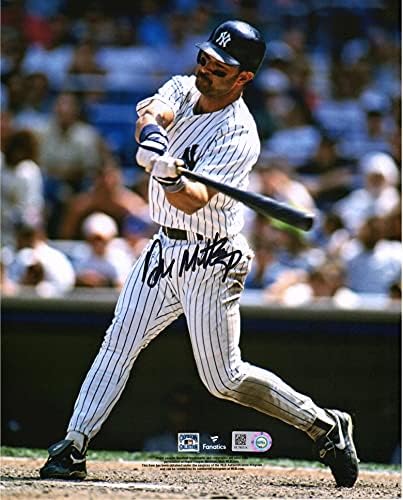 Don Mattingly New York Yankees Autografirani 8 x 10 udarna fotografija - Autografirane MLB fotografije