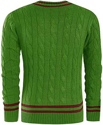Muški mekani džemper proljetni i jesenski džemper s dugim rukavima prugasti Poslovni džemper Topli džemper