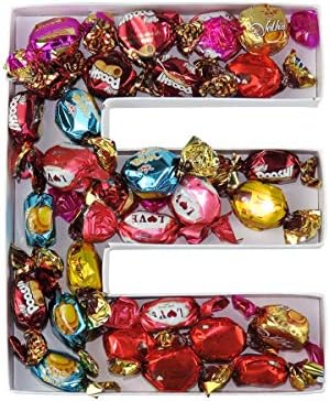 Wenpack 8 kartonski slovo u obliku slova Mache Chocolate Clahs Candy Contay Box