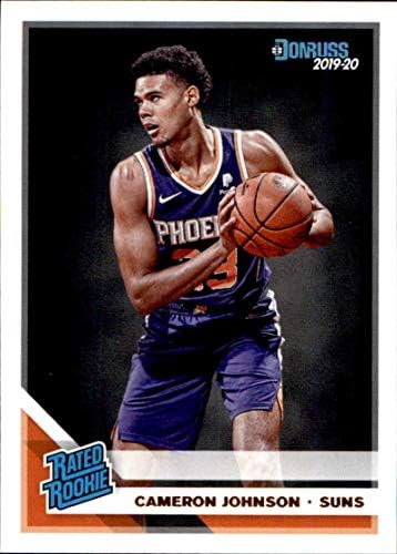 2019-20 Donruss košarka 210 Cameron Johnson Phoenix Suns RC Ocijenjeni rookie službeni NBA trgovačka karta